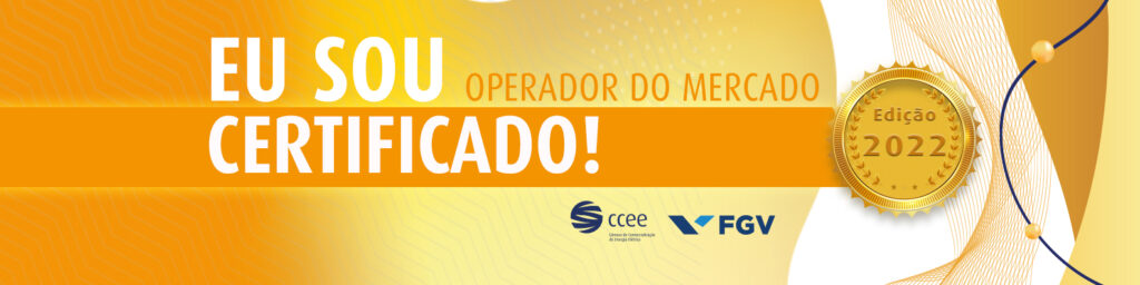 Certificado pela CCEE Jocemar Bueno Certificado pela CCEE Jocemar Bueno