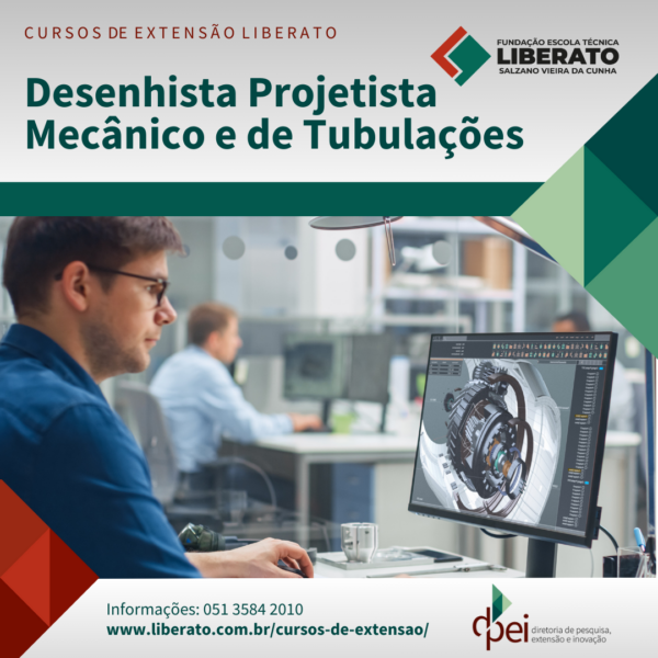 Formação Desenhista Projetista Mecânico e de Tubulações – 12 horas