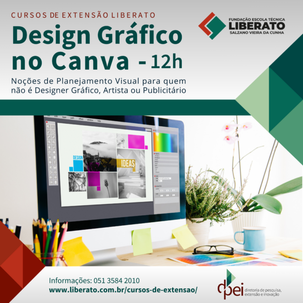 Design Gráfico no Canva Noções de Planejamento Visual para quem não é Designer - 12 horas