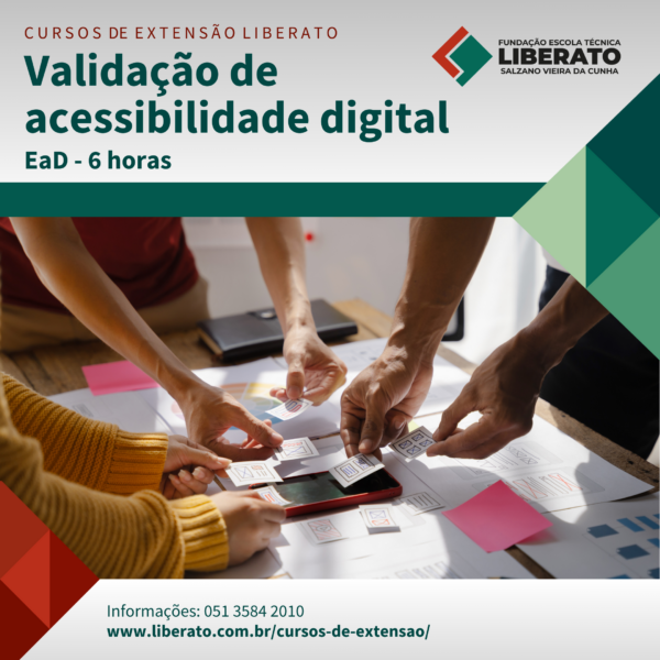 Validação de acessibilidade digital (EaD) - 6 horas