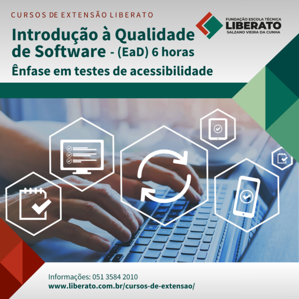 Introdução à Qualidade de Software com Ênfase em Testes de Acessibilidade – (EaD) - 6 horas